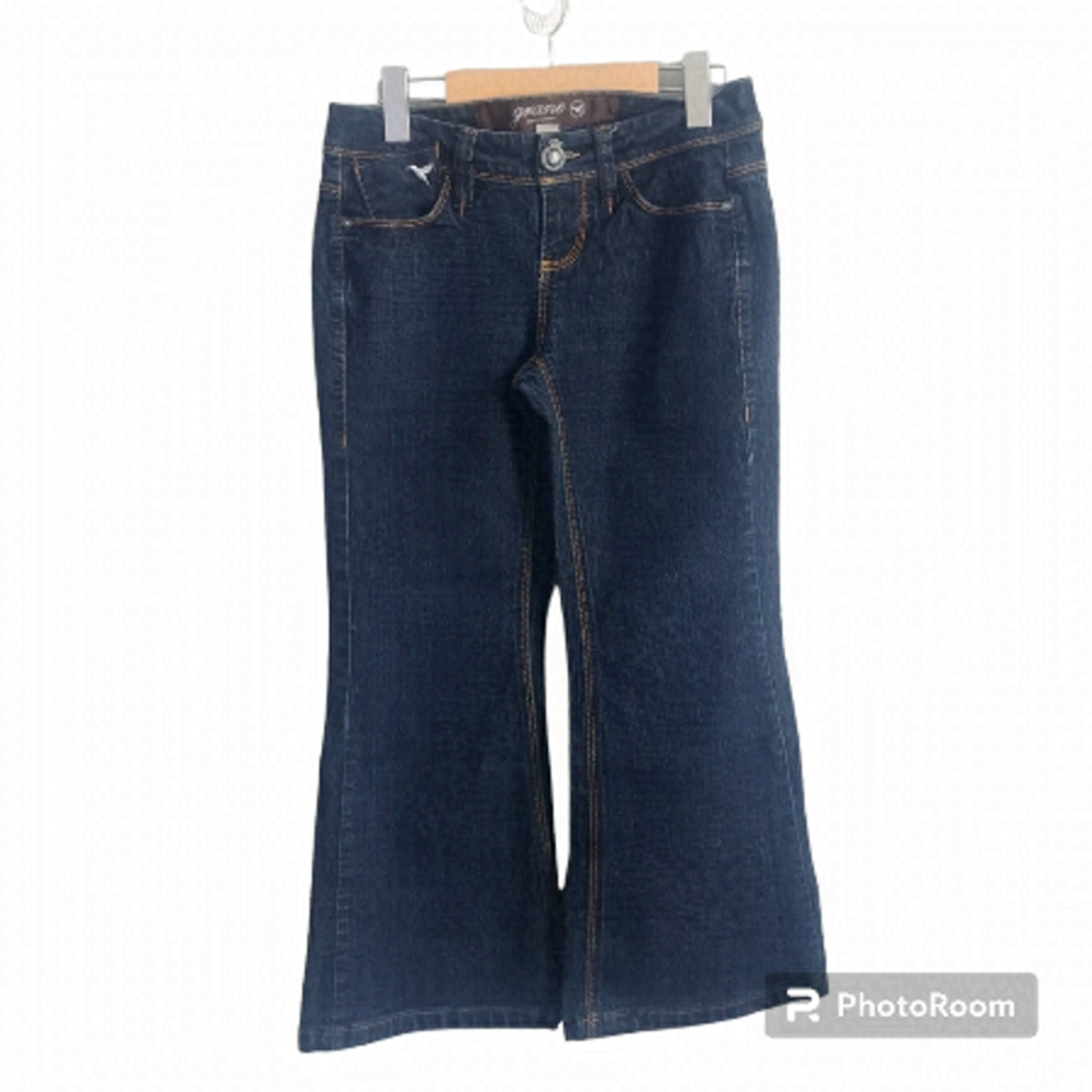 Grane Dark Wash Low Rise Y2K‎ Flare Leg Jeans -Size 3